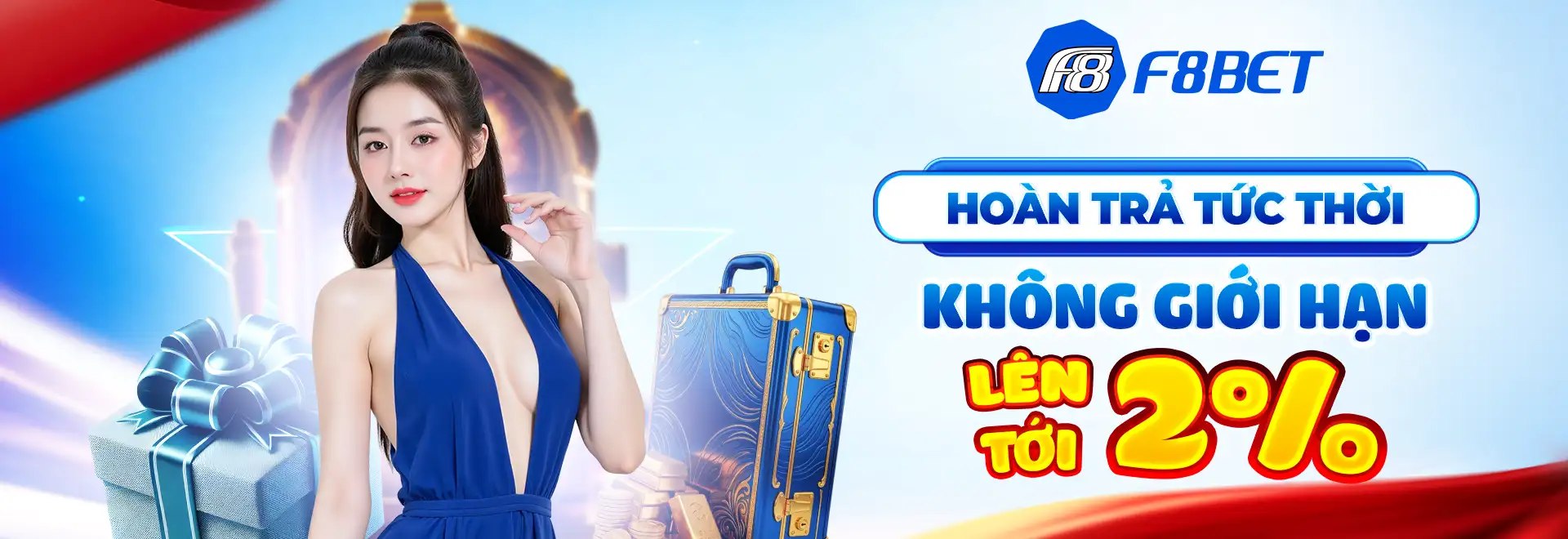 hoàn trả không giới hạn 2%
